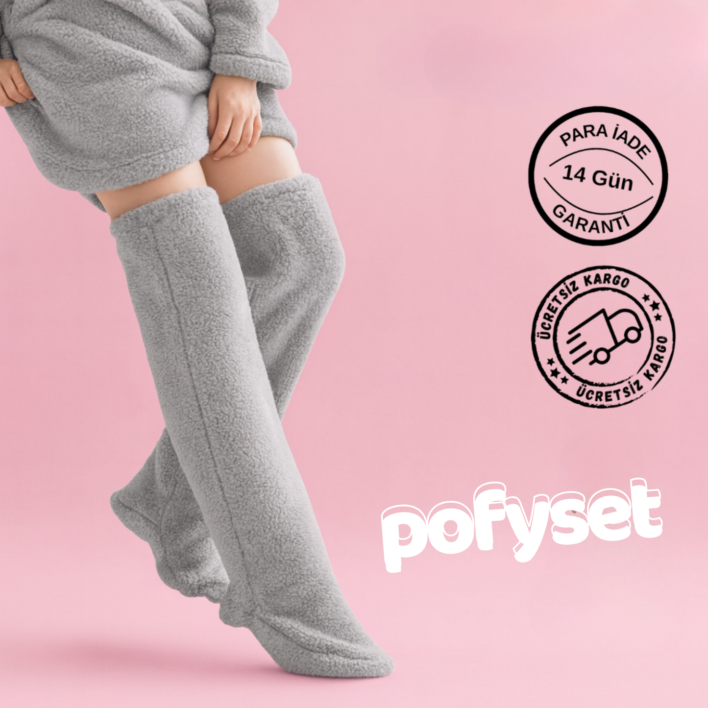 PofySet- Cozy Termal Peluş Çorap