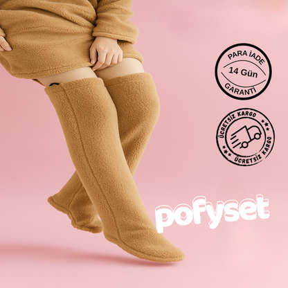 PofySet- Cozy Termal Peluş Çorap