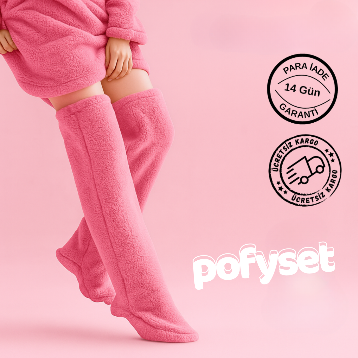 PofySet- Cozy Termal Peluş Çorap